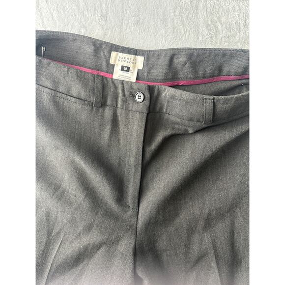 Barneys New York Tailored Gray Dress Pants – Size 10 - Picture 4 of 6